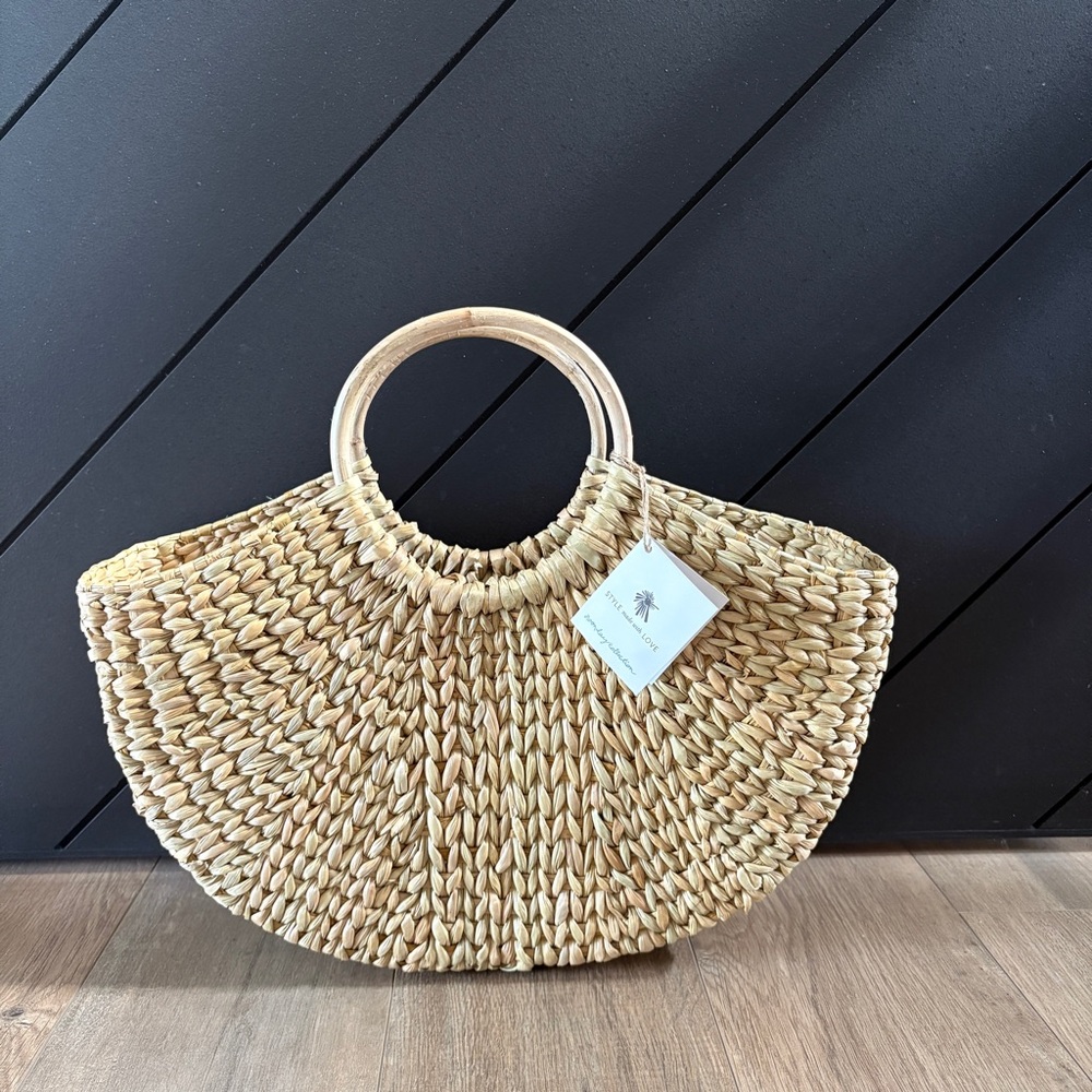 Noonday Collection Natural Woven Handbag